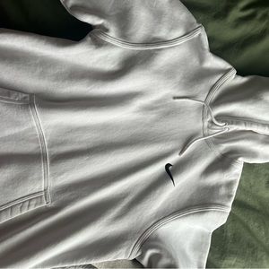 White Nike hoodie